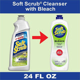 Soft Scrub Bleach Cleanser, 24 fl oz (0.8 quart), Fresh Scent (DIA07222EA) Each