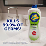 Soft Scrub Bleach Cleanser, 24 fl oz (0.8 quart), Fresh Scent (DIA07222EA) Each