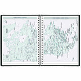Rediform Timanager DuraFlex Appointment Book, Letter, 8½" x 11", 13-Month, Dec 2026-Dec 2027, Black, Twin Wire, Poly Cover (REDC5930V81T) Each