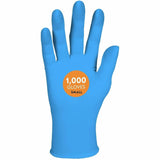KleenGuard G10 2PRO Nitrile Gloves, Powder-Free, Small, 6 mil Thick, 9.5" Long, Blue, 100/Box, 10 Boxes/Carton (ANS54421) Box of 100