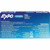 Expo® Vis-a-Vis Wet Erase Marker, Fine Bullet Tip, Black, Dozen (SAN16001A) 1 Dozen