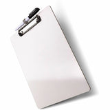 Officemate Reusable Dry-Erase Whiteboard Clipboards, 9" x 12 1/2", White, Storage for 70 Sheet, 6/Carton (OIC83161) Case of 6