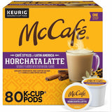 McCafé McCafé K-Cup Horchata Latte, Medium, Per Box, 24 K-Cup, Kosher, 4/Carton (GMT9891CT) Case of 96