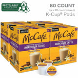 McCafé McCafé K-Cup Horchata Latte, Medium, Per Box, 24 K-Cup, Kosher, 4/Carton (GMT9891CT) Case of 96
