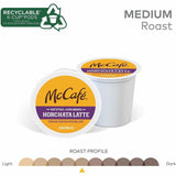 McCafé McCafé K-Cup Horchata Latte, Medium, Per Box, 24 K-Cup, Kosher, 4/Carton (GMT9891CT) Case of 96