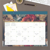 At-A-Glance Midnight Garden Monthly Desk Pad, 21 3/4" x 17", 2.25" x 2.75" Block, 12-Month, Jan 2027-Dec 2027, Headband (AAG1768704) Each