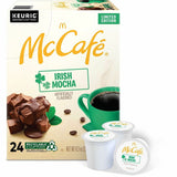 McCafé McCafé K-Cup Irish Mocha, Light, Per Box, 24 K-Cup, Kosher, 4/Carton (GMT9459CT) Case of 96