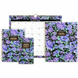 At-A-Glance BADGE Weekly/Monthly Planner, Letter, 8½" x 11", 13-Month, Jan 2027-Jan 2028, Badge Floral, Purple (AAG1753F905) Each