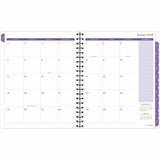 At-A-Glance Mariah Weekly Monthly Planner, Letter, 8½" x 11", 12-Month, Jan 2027-Dec 2027, Blue, Purple\ (AAG1754905) Each