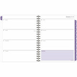 At-A-Glance Mariah Weekly Monthly Planner, Letter, 8½" x 11", 12-Month, Jan 2027-Dec 2027, Blue, Purple\ (AAG1754905) Each