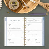 Cambridge Leah Bisch Weekly Monthly Planner, 5½" x 8½", 12-Month, Jan 2027-Dec 2027, Ciara Floral (AAGLB41200) Each