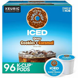 McCafe K-Cup Iced Duos Cookies & Caramel Coffee, Ice Coffee, Medium, Per Box, 24 K-Cup, 4/Carton (GMT9881CT) Case of 96