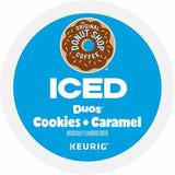 McCafe K-Cup Iced Duos Cookies & Caramel Coffee, Ice Coffee, Medium, Per Box, 24 K-Cup, 4/Carton (GMT9881CT) Case of 96