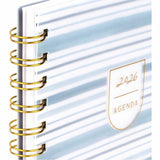 Cambridge Leah Bisch Weekly Monthly Planner, 5½" x 8½", 12-Month, Jan 2027-Dec 2027, Ciara Stripe (AAGLB42200) Each