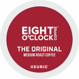 Eight O'Clock K-Cup, Ground Original Coffee, Medium, Per Box, 24 K-Cup, Kosher, 4/Carton (GMT0657CT) Case of 96