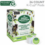 Green Mountain Coffee Roasters K-Cup Chocolate Dipped Pistachio Coffee, Medium, 24/Box, 4/Carton (GMT0158CT) Case of 96