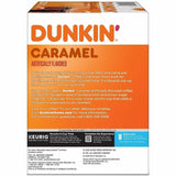 Dunkin' K-Cup Caramel Me Crazy Coffee, 0.3 oz Per Box, Medium, 22 K-Cup, Kosher, 4/Carton (GMT1277CT) Case of 88