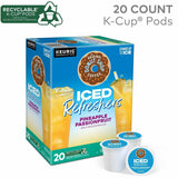 The Original Donut Shop The Original Donut Shop Iced Refreshers, Pineapple Passionfruit, 20/Box, 4/Carton (GMT0236CT) Case of 80