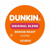 Dunkin' K-Cup Original Blend Coffee, 0.3 oz Per Box, Medium, 22 K-Cup, Kosher, 4/Carton (GMT0315CT) Case of 88