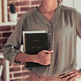 At-A-Glance Signature Large Wkly/Mthly Planner, 5½" x 8½", 13-Month, Jan 2027-Jan 2028, Black (AAGYP20001) Each