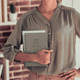 At-A-Glance Signature Large Wkly/Mthly Planner, 5½" x 8½", 13-Month, Jan 2027-Jan 2028, Gray (AAGYP20007) Each