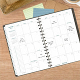 At-A-Glance Signature Large Wkly/Mthly Planner, 5½" x 8½", 13-Month, Jan 2027-Jan 2028, Gray (AAGYP20007) Each