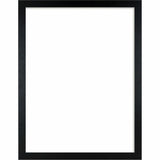 Lorell Wide Frame, 18" Frame Size, Rectangle, Horizontal, Vertical, Wood, Black, 8/Carton (LLR49312CT) Case of 8