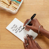 Sharpie Permanent Marker, Black Ink, Alcohol Based, Classroom, Home, Office, Art, General Purpose (SAN30001BEA) Each