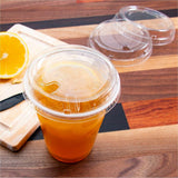Dart Prima Strawless Plastic Lids, Fits 12 oz to 26 oz Cold Cups, Clear, 100/Pack (DCC626NSLPK) Pack of 100