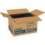 Dixie Foods Medium-Weight Disposable Fork, Black, 1000/Carton (DXEFM53C1) Case of 1000