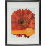 Victory Light Plastic Poster Frame with Mat, 8 x 10 Insert, Black (VLUVF0023B1114) Each