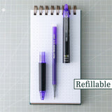 FriXion Synergy Clicker Erasable Gel Pen, Purple Ink, 0.5 mm Extra Fine Pen Point, 12/Dozen (PIL19846) 1 Dozen