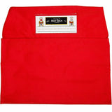 Seat Sack 1-Pocket, 17" x 2", Red, 1 Pocket(s), Chair, Durable, Desk Space, Washable, Expandable (SSK10117) Each
