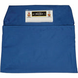 Seat Sack 1-Pocket, 14" x 2", Blue, 1 Pocket(s), 1 Compartment(s), Chair, Poly Cotton (SSK00114) Each