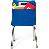 Seat Sack 1-Pocket, 15" x 2", Blue, 1 Pocket(s), 1 Compartment(s), Chair, Poly Cotton (SSK00115) Each