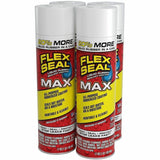FLEX SEAL Liquid Rubber Sealant Coating Spray, 1.06 lb, White (FLXFSMAXWHT24) Case of 4