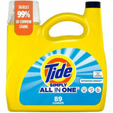 Tide Simply All-in-1 Detergent, 117 fl oz, Refreshing Breeze Scent (PGC12078) Each