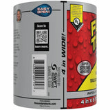 FLEX SEAL Repair Tape, 5 ft Length x 4", Clear, 4/Carton (FLXTFSCLRR0405) Case of 4