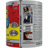 FLEX SEAL Repair Tape, 5 ft Length x 4", Clear, 4/Carton (FLXTFSCLRR0405) Case of 4