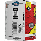 FLEX SEAL Repair Tape, 5 ft Length x 4", White, 4/Carton (FLXTFSWHTR0405) Case of 4