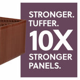Smead TUFF Letter Expanding File, 8½" x 11", 6200 Sheets Capacity, Assorted Tab Position, Brown, 31 Pocket, 30 Divider (SMD73785) Each