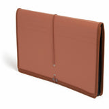 Smead TUFF Legal File Wallet, 8½" x 14", 5 1/4" Expansion, 1200 Sheets Capacity, Poly, Plastic, Rubber, Redrope (SMD73789) Each