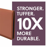 Smead TUFF Letter File Wallet, 8½" x 11", 5 1/4" Expansion, 1200 Sheets Capacity, Poly, Plastic, Rubber, Redrope (SMD73788) Each