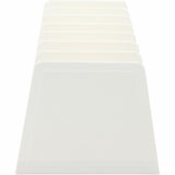 Business Source 6-slot Inclined Desk Step Sorter, 6.50" Height x 8" Width x 7.75" Depth, White (BSN11874) Each