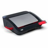 GBC CB20 CombBind Manual Punch & Bind Machine, 5.4" x 19.4" x 16.9", Black, Red, 330 Sheet(s) Bind, 20 Punch (GBC200025) Each
