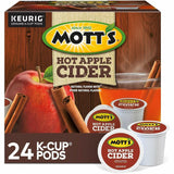 Mott's Hot Apple Cider, 8 fl oz (237 mL), Concentrate, Apple Cider, Natural, 4/Carton (GMT8604CT) Case of 96