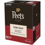 Peet's K-Cup French Roast Coffee, Dark, 22 K-Cup, 4/Carton (GMT2405CT) Case of 88