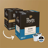 Peet's K-Cup Big Bang Coffee, Medium, 22 K-Cup, 4/Carton (GMT2407CT) Case of 88
