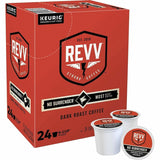revv revv K-Cup No Surrender Coffee, Dark, 24 K-Cup, 4/Carton (GMT196924CT) Case of 96