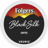 Folgers Folgers K-Cup Black Silk Coffee, Dark, 24 K-Cup, 4/Carton (GMT7457CT) Case of 96